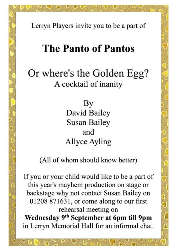 Lerryn Players - The Panto of Pantos!